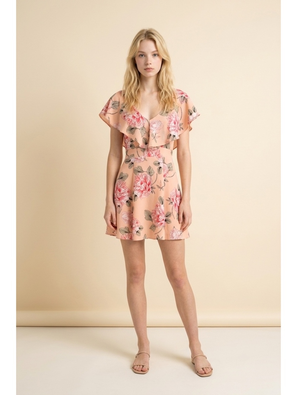 Le Château Floral Mini Dress – Size XS – NWT – Retail $110 - Picture 2 of 14